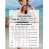 imageBlooming Jelly Women One Piece Swim Dress Tummy Control Swimsuits Slimming Mesh Sheer Sarong Wraps Bathing SuitGreen and Black