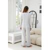 imageBlooming Jelly Womens 2 Piece Pajama Sets Fall Ribbed Color Block Lounge Set Fleece Long Sleeve Pj Sleepwear PocketsGrey