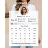 imageBlooming Jelly Womens 34 Length Sleeve Tops Dressy Casual Business Blouses Ruffle V Neck Summer Work ShirtsWhite