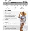 imageBlooming Jelly Womens Bathing Suit Cover Up 34 Sleeve Mesh Swimsuit Coverup Long Floral Beach Lace Kimono Summer CardiganPink