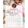 imageBlooming Jelly Womens Bathing Suit Cover Ups Bikini Swimsuit Coverup Drawstring Beach Dress ShirtPink Stripes