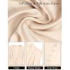 imageBlooming Jelly Womens Dressy Tank Tops Summer Sleeveless Work Blouses Silk Satin V Neck Shirts Business Casual OutfitsApricot