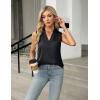 imageBlooming Jelly Womens Dressy Tank Tops Summer Sleeveless Work Blouses Silk Satin V Neck Shirts Business Casual OutfitsBlack