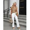 imageBlooming Jelly Womens Dressy Tank Tops Summer Sleeveless Work Blouses Silk Satin V Neck Shirts Business Casual OutfitsCamel