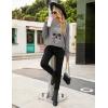 imageBlooming Jelly Womens Halloween Sweatshirts Skull Graphic T Shirts Long Sleeve Pullover Tops Gothic Fall Clothes 2024Greyleopard Skull