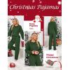 imageBlooming Jelly Womens Lounge Set Cute Long Sleeve Pajama Sets Casual 2 Piece Pj Outfit Fall Sleepwear PocketsGreen