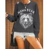 imageBlooming Jelly Womens Mama Sweatshirt Crewneck Loose Fit Soft Cute Long Sleeve Tops Ladies Graphic Casual Fall Mom ShirtsDark Grey