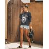 imageBlooming Jelly Womens Mama Sweatshirt Crewneck Loose Fit Soft Cute Long Sleeve Tops Ladies Graphic Casual Fall Mom ShirtsDark Grey