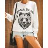 imageBlooming Jelly Womens Mama Sweatshirt Crewneck Loose Fit Soft Cute Long Sleeve Tops Ladies Graphic Casual Fall Mom ShirtsGrey 1