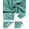 imageBlooming Jelly Womens Pajamas Set 2 Piece Lounge Pjs Sets Fall Outfits Long Sleeve Tie Front Tops Loungewear with PocketsGreen