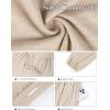 imageBlooming Jelly Womens Pajamas Set 2 Piece Lounge Pjs Sets Fall Outfits Long Sleeve Tie Front Tops Loungewear with PocketsLight Khaki