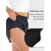 imageBlooming Jelly Womens QuickDry Running Shorts Workout Sport Layer Active Shorts with Pockets 175quotBlack