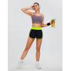 imageBlooming Jelly Womens QuickDry Running Shorts Workout Sport Layer Active Shorts with Pockets 175quotBlack Neongreen
