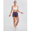 imageBlooming Jelly Womens QuickDry Running Shorts Workout Sport Layer Active Shorts with Pockets 175quotDark Purple
