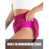 imageBlooming Jelly Womens QuickDry Running Shorts Workout Sport Layer Active Shorts with Pockets 175quotFuchsia