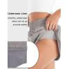 imageBlooming Jelly Womens QuickDry Running Shorts Workout Sport Layer Active Shorts with Pockets 175quotGrey