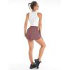 imageBlooming Jelly Womens QuickDry Running Shorts Workout Sport Layer Active Shorts with Pockets 175quotLight Wine Red