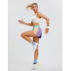 imageBlooming Jelly Womens QuickDry Running Shorts Workout Sport Layer Active Shorts with Pockets 175quotMulticolor130