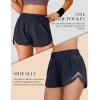 imageBlooming Jelly Womens QuickDry Running Shorts Workout Sport Layer Active Shorts with Pockets 175quotNavy