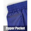 imageBlooming Jelly Womens QuickDry Running Shorts Workout Sport Layer Active Shorts with Pockets 175quotNeon Blue