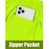 imageBlooming Jelly Womens QuickDry Running Shorts Workout Sport Layer Active Shorts with Pockets 175quotNeon Green