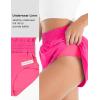 imageBlooming Jelly Womens QuickDry Running Shorts Workout Sport Layer Active Shorts with Pockets 175quotNeon Pink
