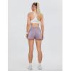 imageBlooming Jelly Womens QuickDry Running Shorts Workout Sport Layer Active Shorts with Pockets 175quotPurple