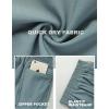 imageBlooming Jelly Womens QuickDry Running Shorts Workout Sport Layer Active Shorts with Pockets 175quotSage Green