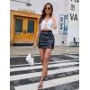 imageBlooming Jelly Womens Sexy Tops Going Out Y2k Cute Crop Tops Plunge V Neck Ring Tie Back Ribbed Tank TopsWhite