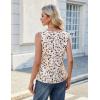 imageBlooming Jelly Womens Summer Tank Top Sleeveless Business Casual Outfits 2025 Basic Loose Dressy Work ShirtBeige Floral