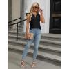 imageBlooming Jelly Womens Summer Tank Top Sleeveless Business Casual Outfits 2025 Basic Loose Dressy Work ShirtBlack