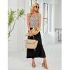 imageBlooming Jelly Womens Summer Tank Top Sleeveless Business Casual Outfits 2025 Basic Loose Dressy Work ShirtCheetah