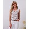 imageBlooming Jelly Womens Summer Tank Top Sleeveless Business Casual Outfits 2025 Basic Loose Dressy Work ShirtFloral
