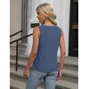 imageBlooming Jelly Womens Summer Tank Top Sleeveless Business Casual Outfits 2025 Basic Loose Dressy Work ShirtHaze Blue