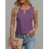 imageBlooming Jelly Womens Summer Tank Top Sleeveless Business Casual Outfits 2025 Basic Loose Dressy Work ShirtLight Purple