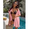 imageBlooming Jelly Womens Swimsuit Cover Ups Button Down Bathing Suit Coverups Bikini Beach Dress for SwimwearLight Pink