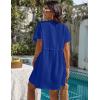 imageBlooming Jelly Womens Swimsuit Cover Ups Button Down Bathing Suit Coverups Bikini Beach Dress for SwimwearRoyal Blue