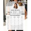 imageBlooming Jelly Womens White Blouse V Neck Ruffle Sleeve Flowy Shirts Dressy Casual Cute Summer TopsStripedgrey 01 and White