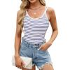 Navy Blue Striped
