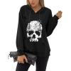 Distressed Black Hoodie
