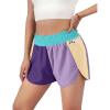 imageBlooming Jelly Womens QuickDry Running Shorts Workout Sport Layer Active Shorts with Pockets 175quotMulticolor130