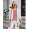 imageBlooming Jelly Womens Dressy Casual Blouses Business Work Outfits Summer Sleeveless Tank Top Lace Sleeve Keyhole ShirtsDusty Pink
