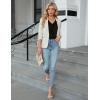 imageBlooming Jelly Womens Summer Tank Tops V Neck Ruffle Sleeveless Dressy Casual Blouse Loose Ladies Trendy Business Work ShirtBlack