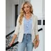 imageBlooming Jelly Womens Summer Tank Tops V Neck Ruffle Sleeveless Dressy Casual Blouse Loose Ladies Trendy Business Work ShirtLight Blue