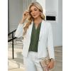imageBlooming Jelly Womens Blouses Dressy Causal V Neck Pintuck Short Petal Sleeve Business Tops Ladies Summer Trendy Work ShirtArmy Green