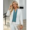 imageBlooming Jelly Womens Blouses Dressy Causal V Neck Pintuck Short Petal Sleeve Business Tops Ladies Summer Trendy Work ShirtTeal