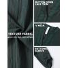 imageBlooming Jelly Womens Button Down Shirts Lace Crochet Dressy Casual Tops 34 Sleeve Work Summer Outfits 2025Army Green