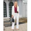 imageBlooming Jelly Womens Button Down Shirts Lace Crochet Dressy Casual Tops 34 Sleeve Work Summer Outfits 2025Red