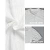 imageBlooming Jelly Womens Button Down Shirts V Neck Collared Casual Tops Textured Work Summer Outfits 2024White