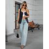 imageBlooming Jelly Womens Button Down Tank Tops Sleeveless Dressy Vest Business Casual Striped Outfits Summer Trendy 2025Black